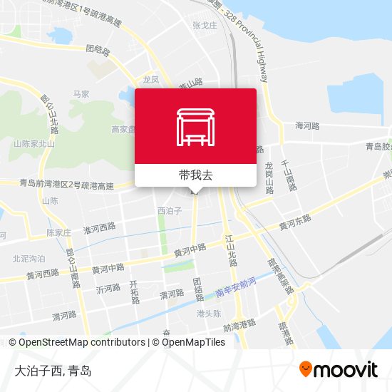大泊子西地图