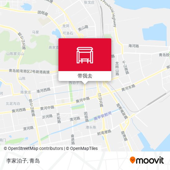 李家泊子地图