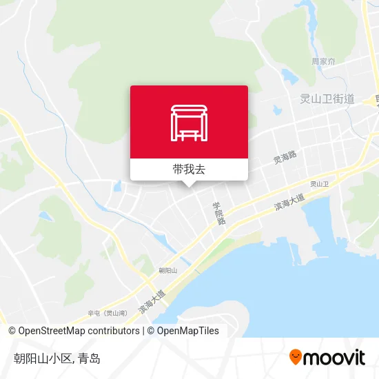 朝阳山小区地图