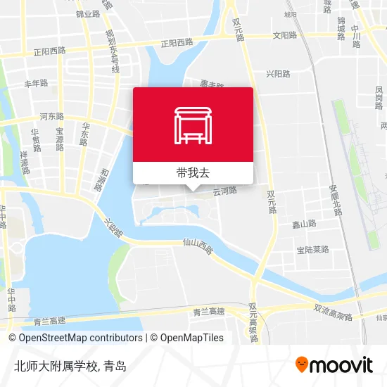 北师大附属学校地图