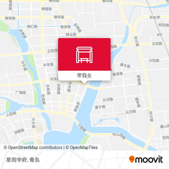 星雨华府地图