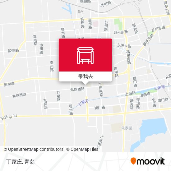 丁家庄地图