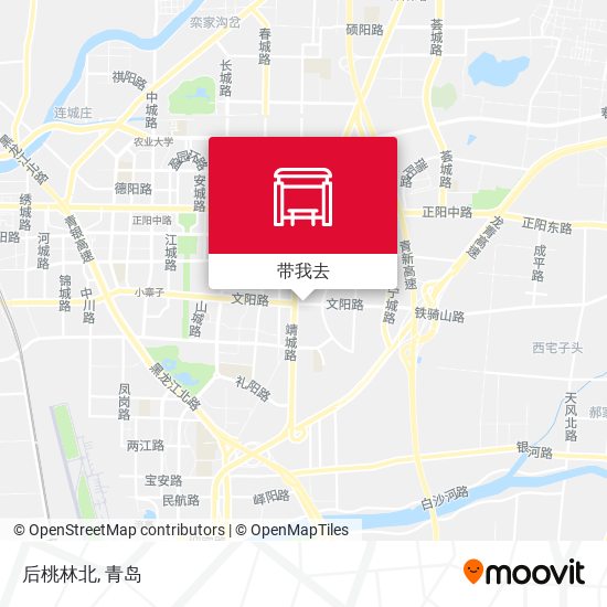 后桃林北地图