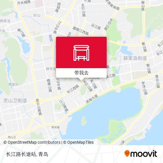 长江路长途站地图