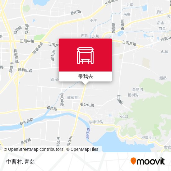 中曹村地图