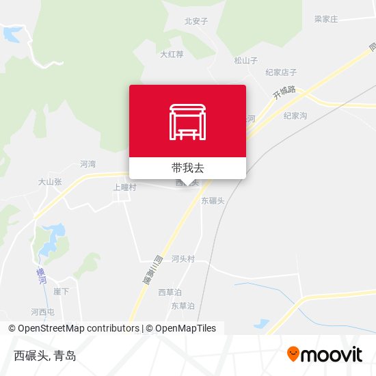 西碾头地图
