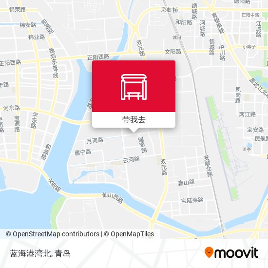 蓝海港湾北地图