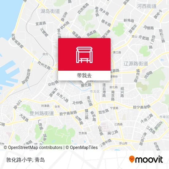 敦化路小学地图