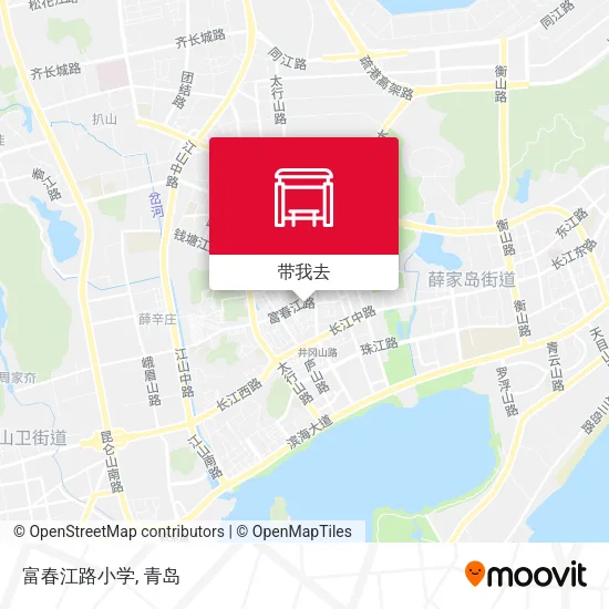 富春江路小学地图