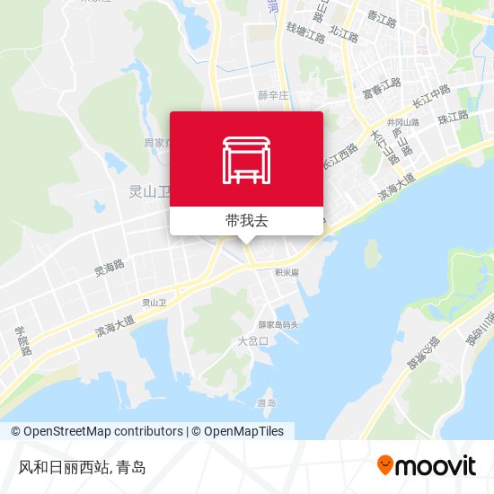 风和日丽西站地图