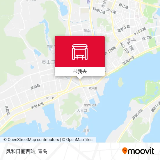 风和日丽西站地图
