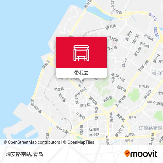 瑞安路南站地图