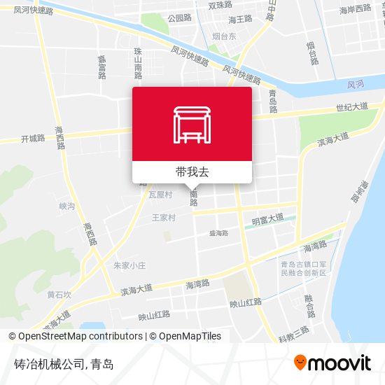 铸冶机械公司地图