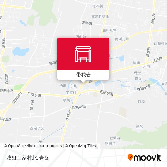 城阳王家村北地图