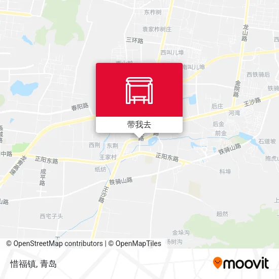 惜福镇地图