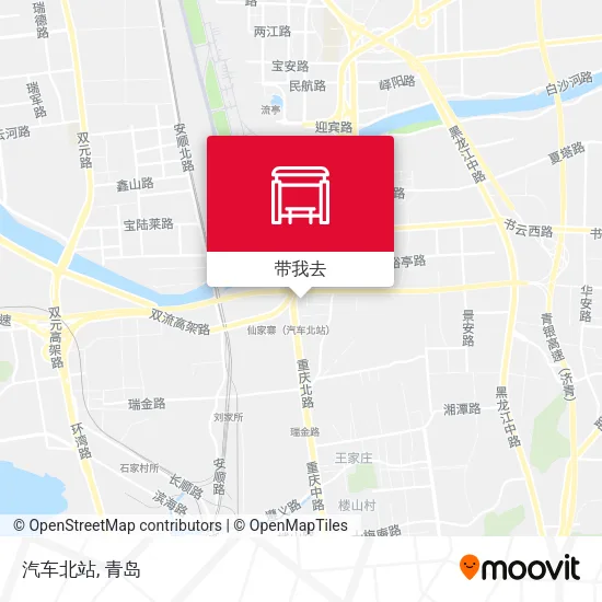 汽车北站地图