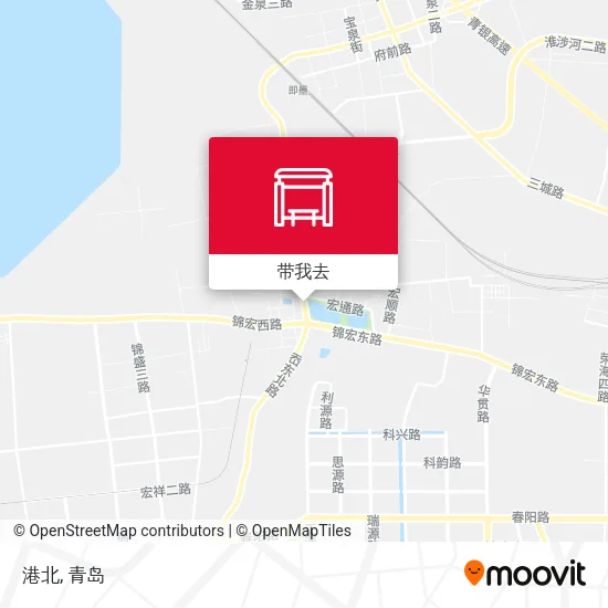港北地图