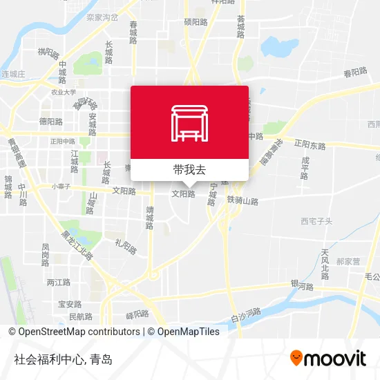 社会福利中心地图