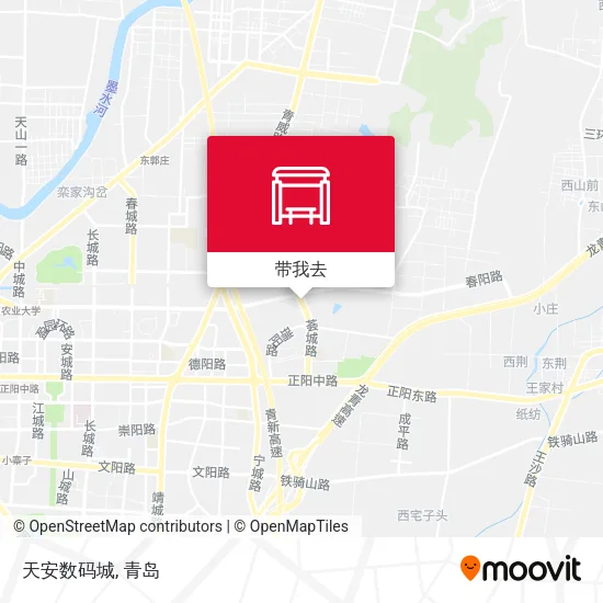 天安数码城地图