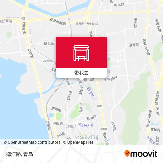 德江路地图