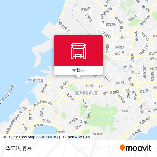 华阳路地图