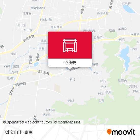 财宝山庄地图