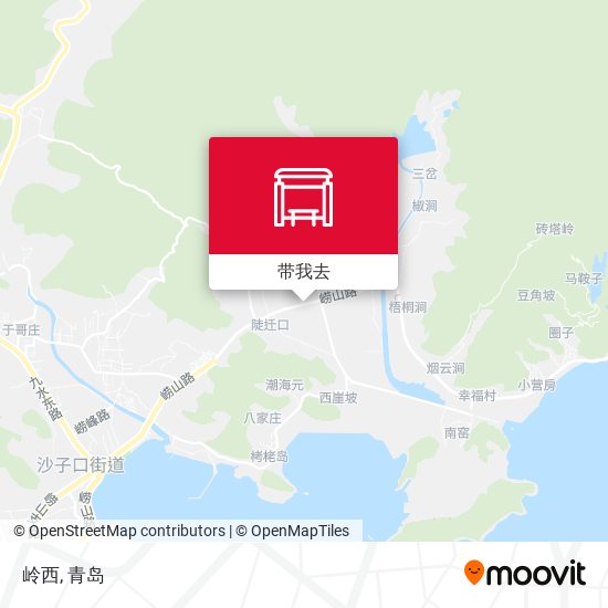 岭西地图