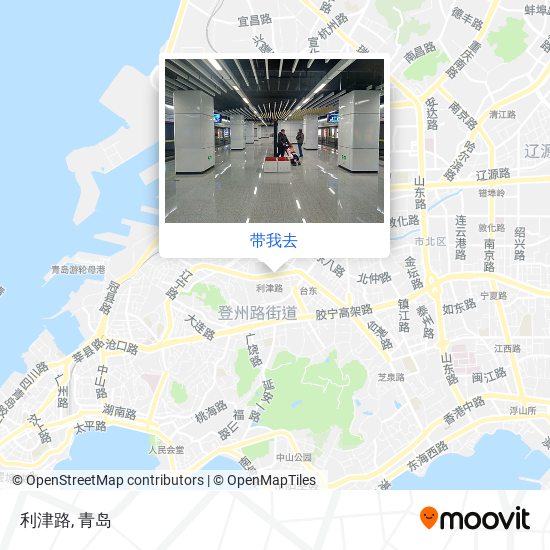 利津路地图