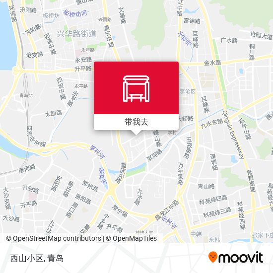 西山小区地图