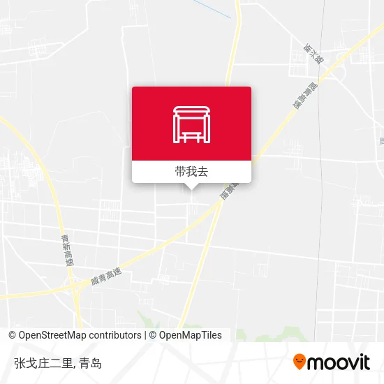 张戈庄二里地图
