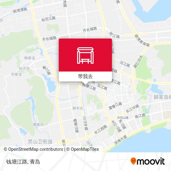 钱塘江路地图