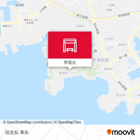 宿流东地图