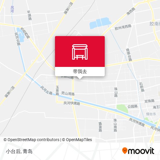 小台后地图