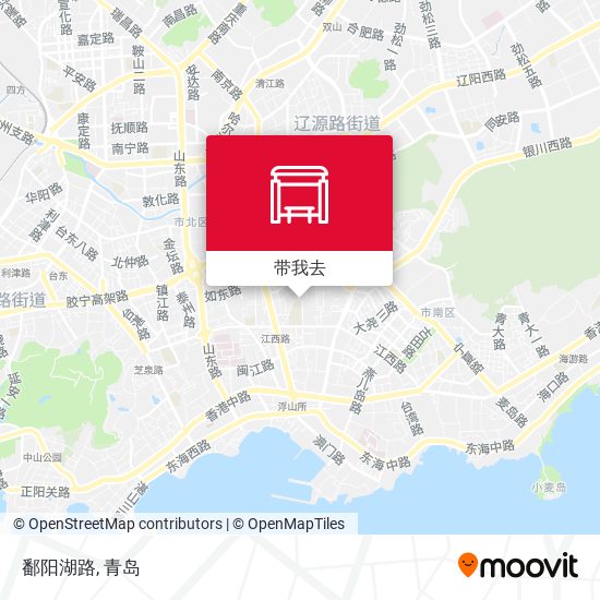 鄱阳湖路地图