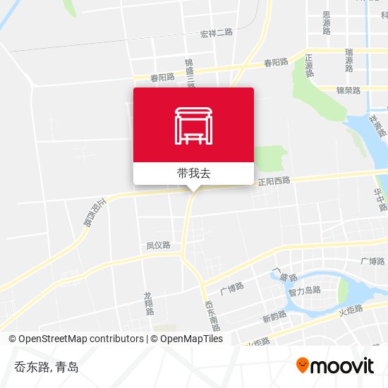 岙东路地图