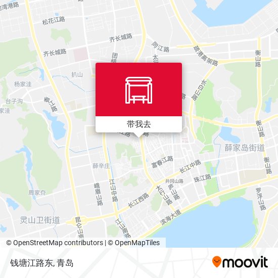 钱塘江路东地图