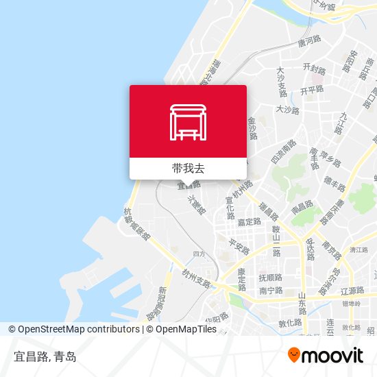 宜昌路地图