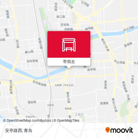 安亭路西地图