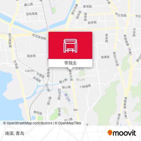南渠地图