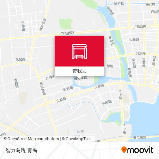 智力岛路地图