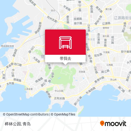 榉林公园地图