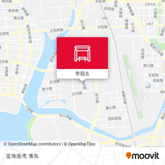 蓝海港湾地图