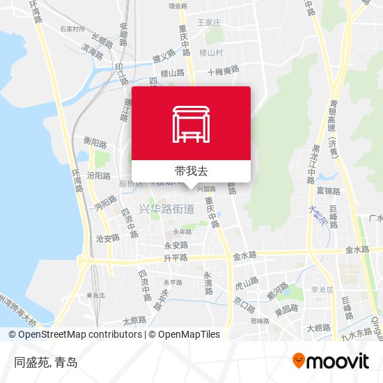 同盛苑地图
