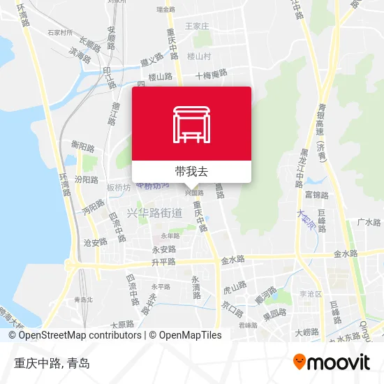 重庆中路地图