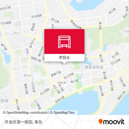 开发区第一医院地图