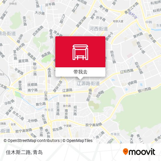 佳木斯二路地图
