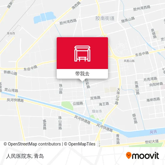 人民医院东地图