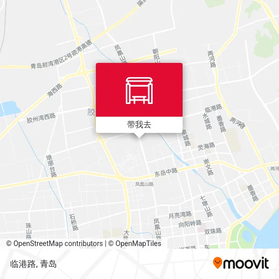 临港路地图