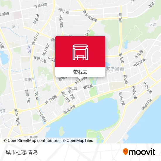城市桂冠地图