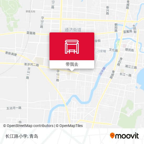 长江路小学地图